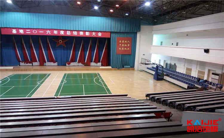 學(xué)校木地板籃球館怎么維修?
